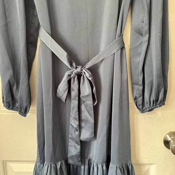 SHEIN Women’s Formal Satin Maxi Dress. NWOTs! - Picture 3 of 7